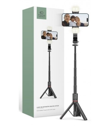 Tech-Protect statiiv-käsistatiiv Selfie Stick Tripod LED L05S