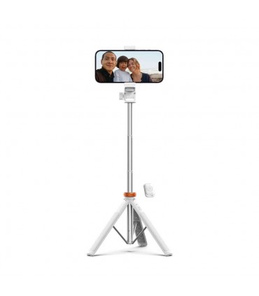 Tech-Protect statiiv-käsistatiiv Selfie Stick Tripod L03S, valge