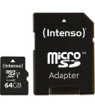 Intenso Micro SDHC 10 class + Adapter 64GB