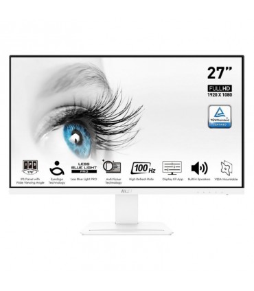 MSI äriklassi 27" monitor, 100 Hz valge PRO MP273AW