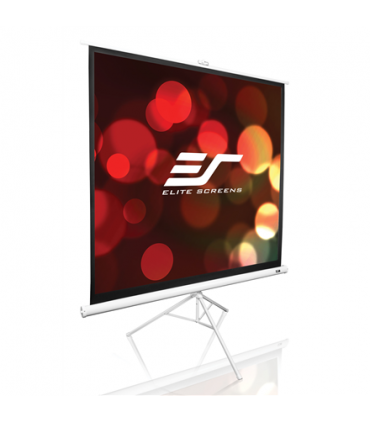 Elite Screens Tripod Series T85NWS1 Diagonal 85", White