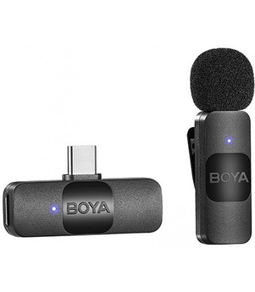 Boya juhtmevaba mikrofon BY-V10 USB-C