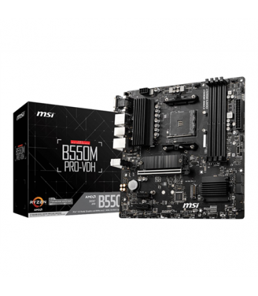 MSI B550M PRO-VDH Processor family AMD