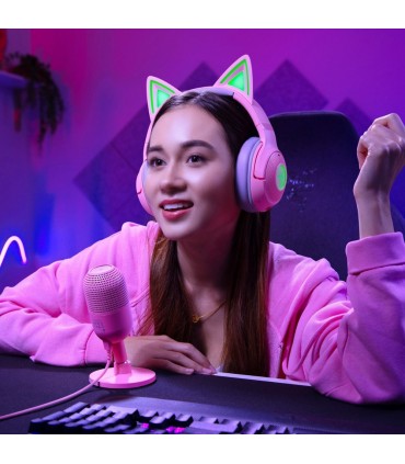 Razer mikrofon Seiren V3 Mini, quartz