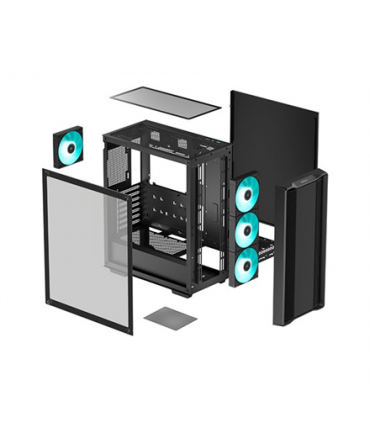Deepcool Case CC560 V2 Black Mid-Tower