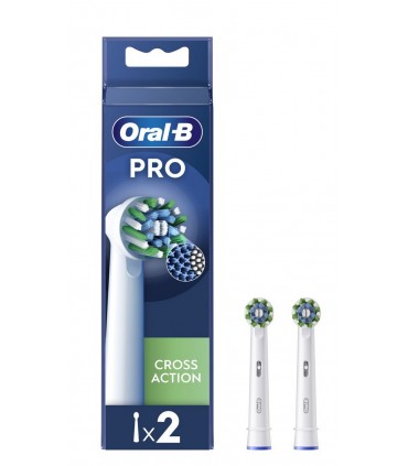 Braun EB50BRX-2 CrossAction Pro valge 2tk