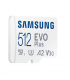 Samsung Evo+ microSDXC 512GB adapteriga