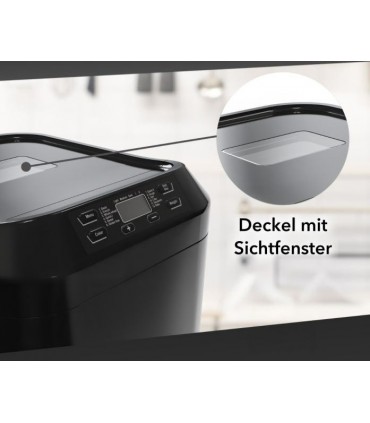 Clatronic BBA3774 leivaküpsetaja, must