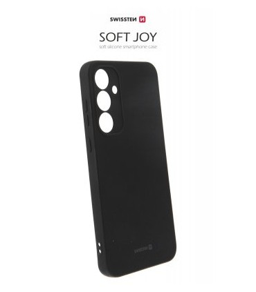 Swissten Samsung Galaxy A35 silikoonümbris, must