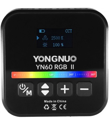 Yongnuo videovalgusti YN60 RGB II, must