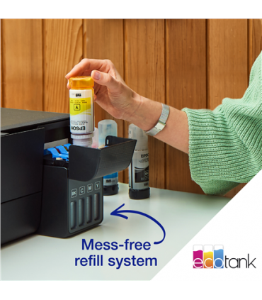 Epson EcoTank L3280 Inkjet Colour A4 Wi-Fi Black