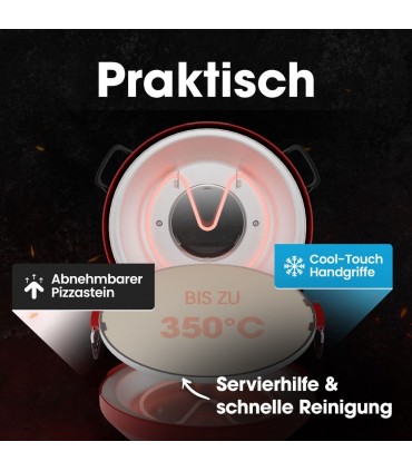 Clatronic PM3787 pizzaahi
