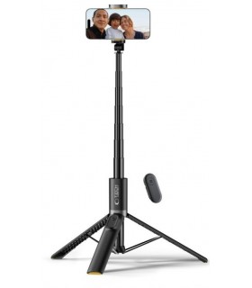 Tech-Protect statiiv-käsistatiiv Selfie Stick Tripod L08S, must