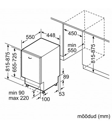 Bosch SPV6ZMX17E Zeolith kuivatus