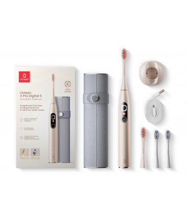 Oclean X Pro Digital Set hambahari, kuldne