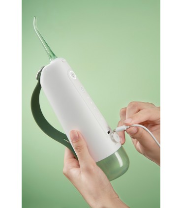 Oclean W10 hambavahede puhastaja, valge/roheline