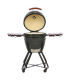 TunaBone Kamado classic 21" grill, size M, dark grey