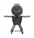 TunaBone Kamado classic 21" grill, size M, dark grey