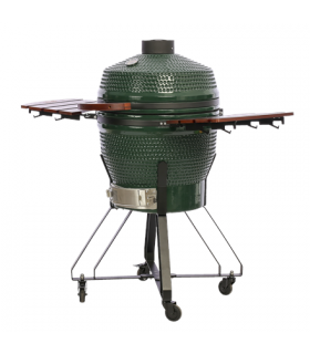 TunaBone Kamado Pro 22" grill, size M, green