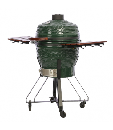 TunaBone Kamado Pro 22" grill, size M, green