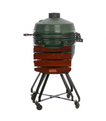 TunaBone Kamado Pro 22" grill, size M, green