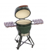 TunaBone Kamado Pro 22" grill, size M, green
