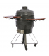 TunaBone Kamado Pro 22" grill, size M, dark grey