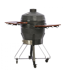 TunaBone Kamado Pro 22" grill, size M, dark grey