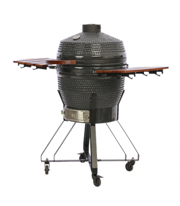 TunaBone Kamado Pro 22" grill, size M, dark grey