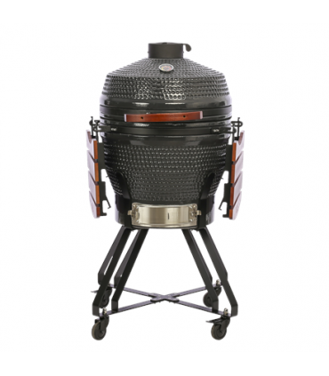 TunaBone Kamado Pro 22" grill, size M, dark grey