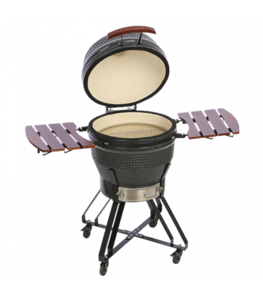 TunaBone Kamado Pro 22" grill, size M, dark grey