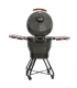 TunaBone Kamado Pro 22" grill, size M, dark grey