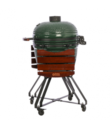 TunaBone Kamado classic 23" grill, size L, green