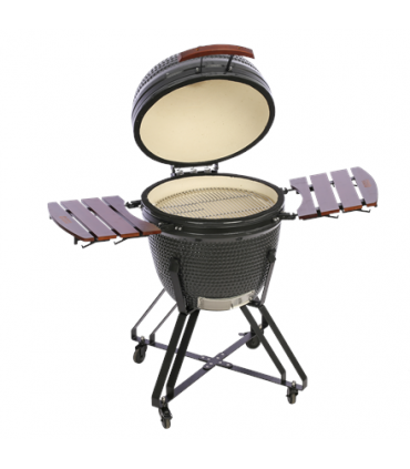 TunaBone Kamado classic 23" grill, size L, dark grey