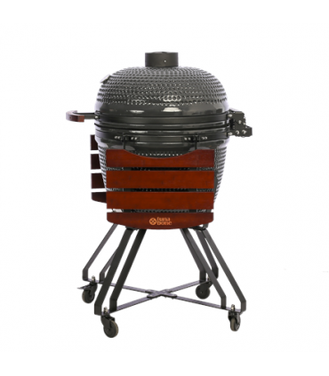TunaBone Kamado classic 23" grill, size L, dark grey