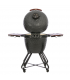 TunaBone Kamado classic 23" grill, size L, dark grey