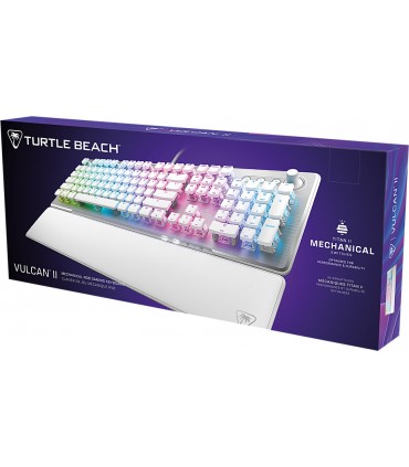 Turtle Beach klaviatuur Vulcan II US, valge