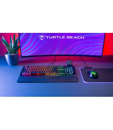 Turtle Beach klaviatuur Vulcan II US, must