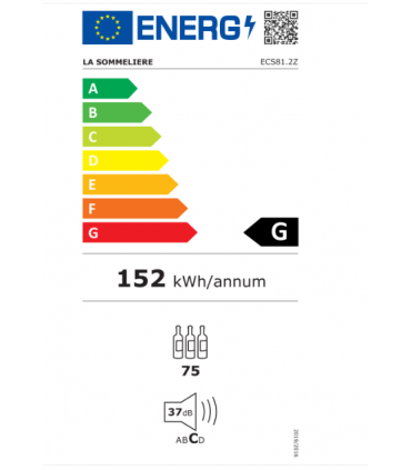 La Sommeliere ECS812Z veinikülmik