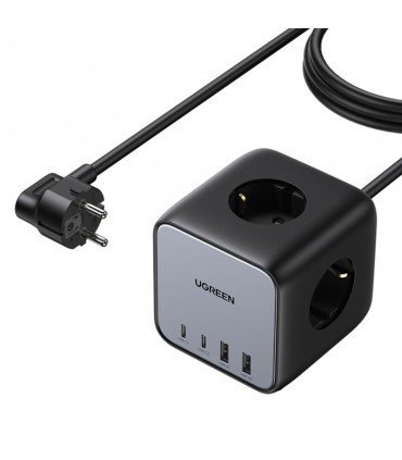 Ugreen Diginest pikendusjuhe 1,8m USB-C ja USB-A laadijatega 65W