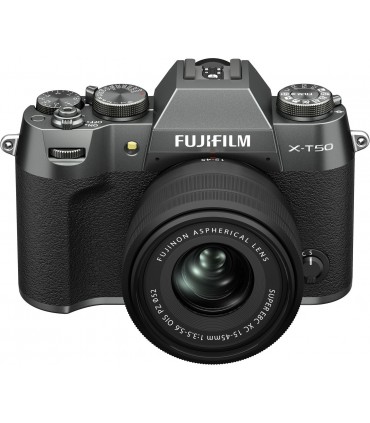 Fujifilm X-T50 + 15-45mm, charcoal