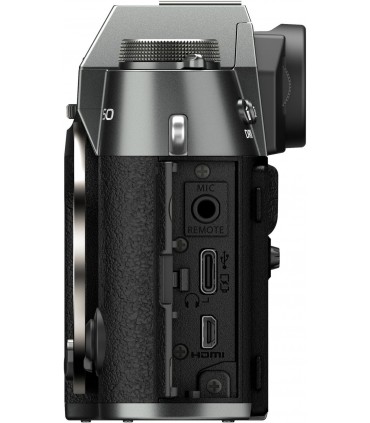 Fujifilm X-T50 + 15-45mm, charcoal