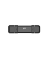 SILICON POWER DS72 Dual USB-C/USB 3.2 Gen 2 Portable External SSD, 500GB, must