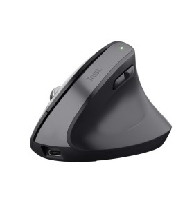 Trust Bayo+ ergonoomiline juhtmevaba/Bluetooth hiir, valge