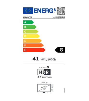 Gigabyte Aorus FO32U2 EK1 31,5"