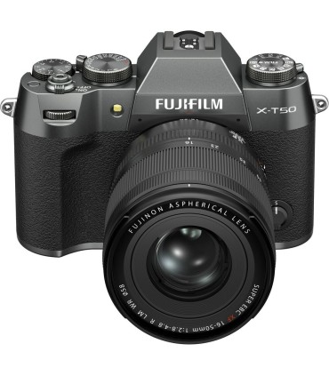 Fujifilm X-T50 + 16-50mm, charcoal