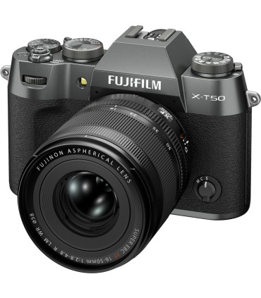 Fujifilm X-T50 + 16-50mm, charcoal