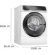 Bosch WNC254A0SN kuivatiga