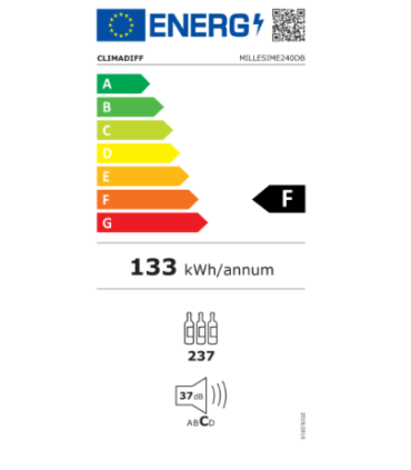 Climadiff MILLESIME240DB must veinikülmik