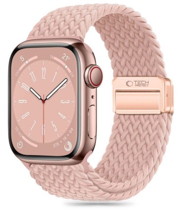 Tech-Protect kellarihm NylonMag Apple Watch 42/44/45/49mm, dusty rose